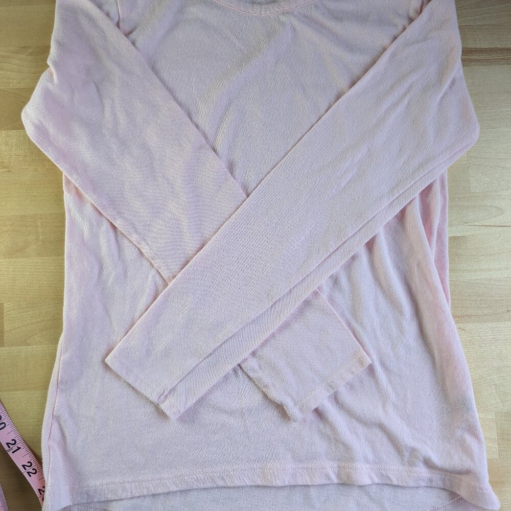 Long sleeve girls t shirts 10-12 blue pink purple - Picture 2 of 4